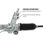 Load image into Gallery viewer, BRAND NEW Mustang II Power Steering Rack & Pinion, T-Bird Style
