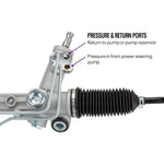 Load image into Gallery viewer, BRAND NEW Mustang II Power Steering Rack &amp; Pinion, T-Bird Style

